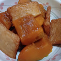 ひっこ's cooksnap of when they made かぼちゃとさつま揚げの煮物.