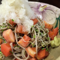 チコリchan's cooksnap of when they made 蕎麦とブロッコリースプラウトのもろみ和え.