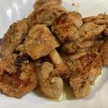 papikun's cooksnap of when they made 鶏もも肉のガーリック味噌ステーキ。.