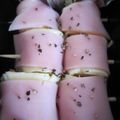 しーちゃんのmama's cooksnap of when they made ✿厚揚げのベーコンチーズ巻き✿.