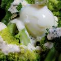 ゆうりママ's cooksnap of when they made ＊ブロッコリーに温玉のせ♡洋風サラダ＊.