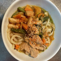 ydk1103's cooksnap of when they made 簡単！豚肉と野菜の味噌煮込みうどん.