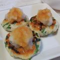 ももだんご☆'s cooksnap of when they made 鶏ひき肉DEにらたっぷりつくね♪♪.
