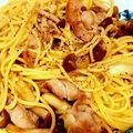 TomoCo926's cooksnap of when they made 豚バラときのこのパスタ.