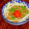 ルぴあ's cooksnap of when they made 大根の皮de納豆ご飯.