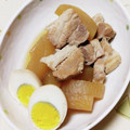 ネコかえる's cooksnap of when they made 我が家の角煮大根.
