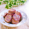 Satoco❋'s cooksnap of when they made 簡単☆さつまいものスイチリゴママヨ和え.