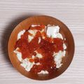 アクセル☆'s cooksnap of when they made 豆腐とイクラで簡単おつまみ.