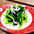 kinniko's cooksnap of when they made ほうれん草としらすのおひたし.