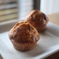 みるく茶's cooksnap of when they made バター不使用！簡単チョコバナナマフィン♪.