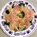 コムギ大好き's cooksnap of when they made イタリア産生ハムとブロッコリーのパスタ.