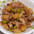 か～ぽ☆'s cooksnap of when they made 簡単節約かさ増し★照り焼きポーク&ポテト.