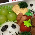 クック0CN3Y2☆'s cooksnap of when they made キャラ弁。ハロウィン弁当.