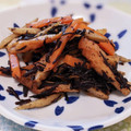 うーれい's cooksnap of when they made ひじきとゴボウのきんぴら.