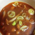 バキ子's cooksnap of when they made 赤だしのなめこ汁.
