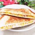 ゆるмαмα's cooksnap of when they made 絶品！たくあんとツナのサンドイッチ.