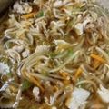 愛とココ's cooksnap of when they made もやしと豚肉の貧乏鍋.