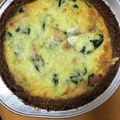 lilisu's cooksnap of when they made ウエハース大量消費！ベーコンのキッシュ.
