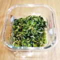 meikantame's cooksnap of when they made ごま油香る小松菜としらすふりかけ.