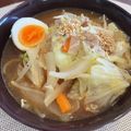 ☆はるとあき☆'s cooksnap of when they made お一人様！味噌ラーメンに隠し味！.