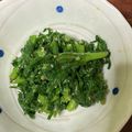 クックUW92JL☆'s cooksnap of when they made 醤油麹春菊.