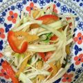 クックUW92JL☆'s cooksnap of when they made 柿とセロリが合う！青パパイヤのサラダ.