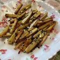 SALA。's cooksnap of when they made 簡単♪さつま芋スティック／揚げない大学芋.