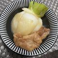harupon☆'s cooksnap of when they made かぶと油麩の煮物。.