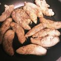 ♬あじさいのレシピ♬'s cooksnap of when they made 鳥のササミ肉の生姜焼き.