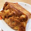 hakobetet's cooksnap of when they made さつまいもとりんごのパウンドケーキ☆.