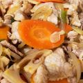 riboribo's cooksnap of when they made お弁当にも★かぼちゃと豚肉の生姜焼き.