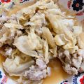 ちゃろみん's cooksnap of when they made 包丁不要♡キャベツと豚肉のバターポン酢.