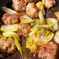 ｍｋちゃん's cooksnap of when they made 肉団子と白菜の中華風煮込み春雨も入れて.