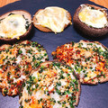 Emihann's cooksnap of when they made 椎茸のマヨチーズ　オーブン焼き.