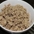 あゆしば's cooksnap of when they made お弁当に！レンジを使って2分で鶏そぼろ.