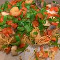 27akiyuki's cooksnap of when they made シーフードフィデウア（パスタパエリア）.