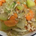 Sinia0707's cooksnap of when they made 冬瓜と豚バラの味噌炒め.