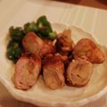 ふみシオン's cooksnap of when they made ウドの豚肉巻き.