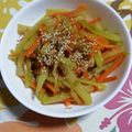 くネコまろす's cooksnap of when they made 青パパイヤのキンピラ♪.