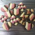 ひで＊ひで's cooksnap of when they made 苺＆ココアのストライプクッキー.