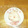 ダイエッターひさ子's cooksnap of when they made ピンクレッドなウメ鮭マヨおにぎり♡.