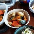 低カロ探検隊's cooksnap of when they made ♡かぼちゃとレンコンの煮物♡.