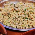 低カロ探検隊's cooksnap of when they made 糖質制限ダイエット♪豆腐の鮭チャーハン.