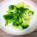 はちみつlove's cooksnap of when they made ブロッコリーのペペロンチーノ風(^^).