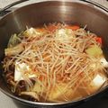 にんにくよろい's cooksnap of when they made じっくり煮出したスープが自慢の鶏塩白湯鍋.