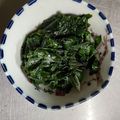 ミント🌿's cooksnap of when they made さつま芋の茎＆葉のニンニク炒め～台湾の味.