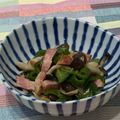 くみひよはる's cooksnap of when they made しめじとベーコンとピーマンのレンジ蒸し.