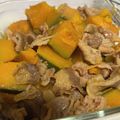 チぃ〜's cooksnap of when they made かぼちゃと豚肉の煮物.