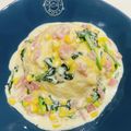 Maa・ω・☆'s cooksnap of when they made クリームソースオムライス.