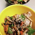 ブランシュkuu's cooksnap of when they made ピーマン、しめじ、ベーコンの塩昆布炒め.